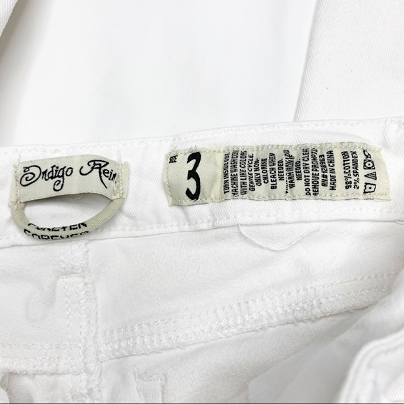 Indigo Rein Forever White Skinny Ankle Jeans W26" - Picture 11 of 16